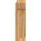 Ekena Millwork Traditional Slat Rough Sawn Outlooker, Western Red Cedar, 8"W x 22"D x 30"H OUT08X22X30TRA06RWR - alternate 2